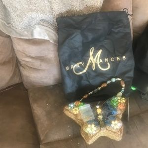 Mary Frances butterfly pocketbook